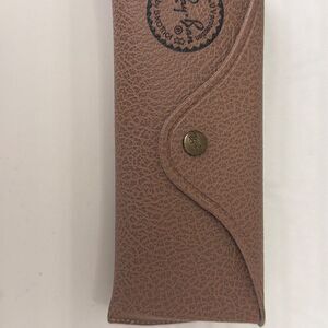 Ray Ban Tan Luxottica Sunglasses/ Glasses Case ONLY